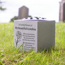 Load image into Gallery viewer, Beautiful Grandma Rose If Flowers Grow In Heaven Memorial Grave Side Flower Vase Pot