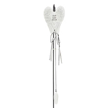 Load image into Gallery viewer, Dad Sadly Missed Guardian Angel Wings Wind Chime