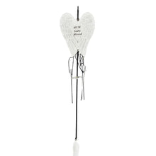 Load image into Gallery viewer, Mum Sadly Missed Guardian Angel Wings Wind Chime
