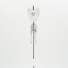 Load image into Gallery viewer, Someone Special Sadly Missed Guardian Angel Wings Wind Chime