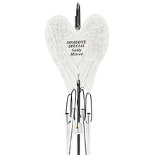 Load image into Gallery viewer, Someone Special Sadly Missed Guardian Angel Wings Wind Chime