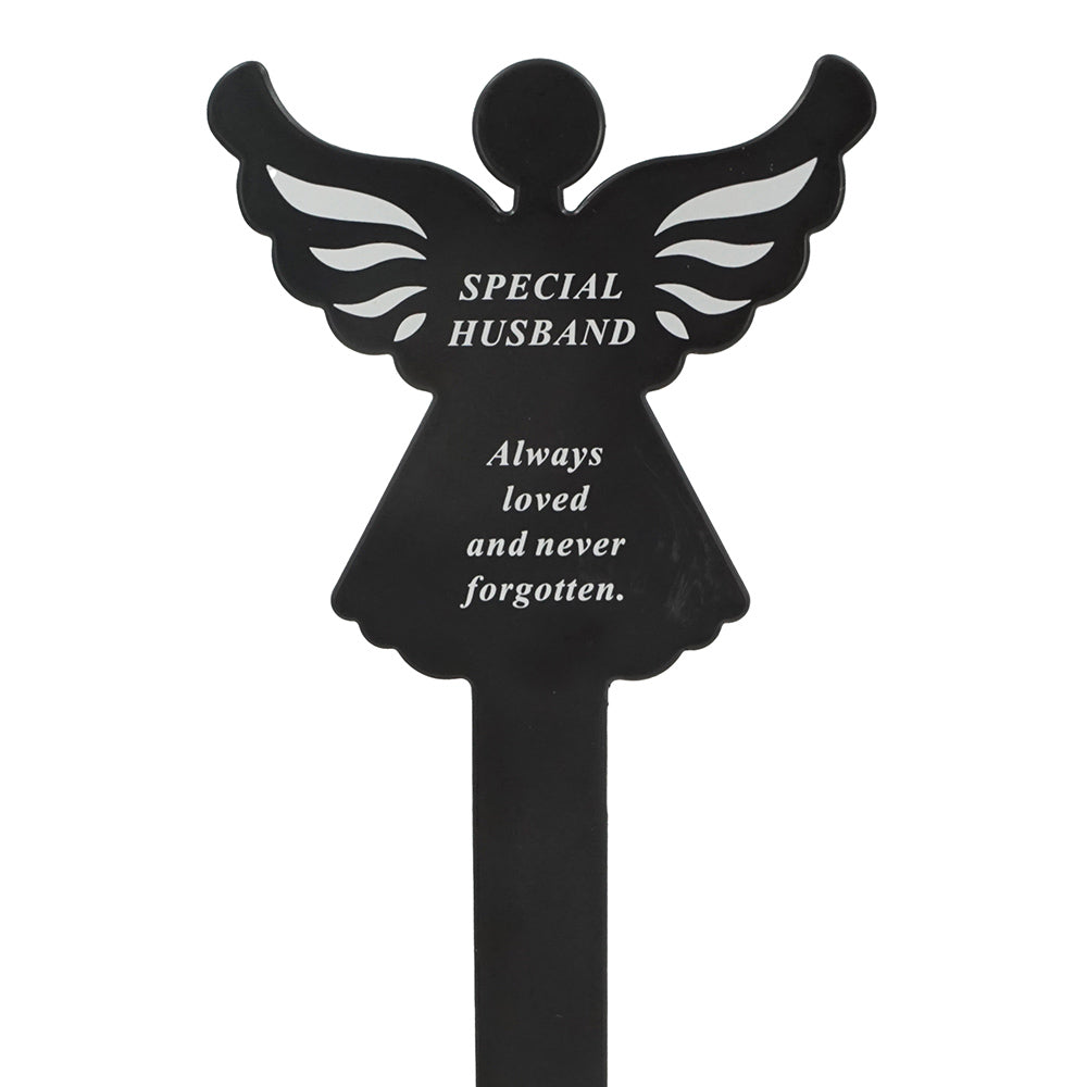 Special Husband Memorial Remembrance Grave Angel Ground Stake
