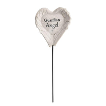 Load image into Gallery viewer, Guardian Angel Memorial Angel Wings Remembrance Ground Stake Stick