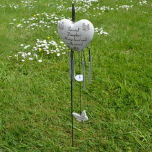 Load image into Gallery viewer, Special Daughter Always Loved Sadly Missed Heart Wind Chime - Angraves Memorials