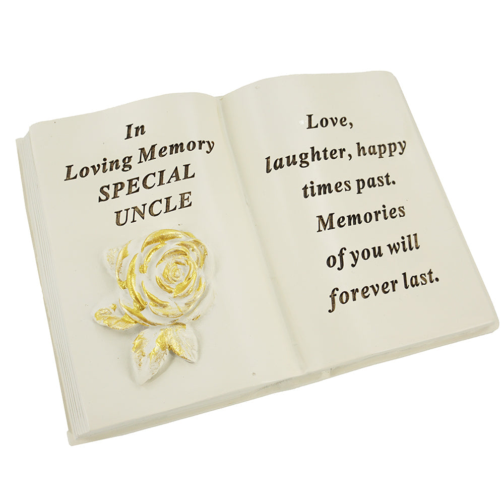 Personalised Engraved Missed More than Words Can Say Graveside Memorial Flower Vase