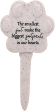 Load image into Gallery viewer, Dog Cat Paw Print Footprint Memorial Pet Memory Tribute Stake Graveside Garden Plaque