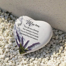 Load image into Gallery viewer, Special Mum Graveside Memorial Lavender Flower Love Heart Grave Plaque Ornament Decoration
