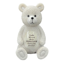 Load image into Gallery viewer, Special Granddaughter Baby Girl Teddy Bear Memorial Graveside Ornament Plaque