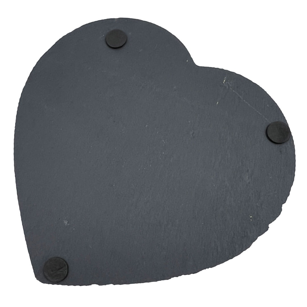 Special Grandad Graveside Memorial Lily Flower Slate Love Heart Grave Plaque Ornament Decoration