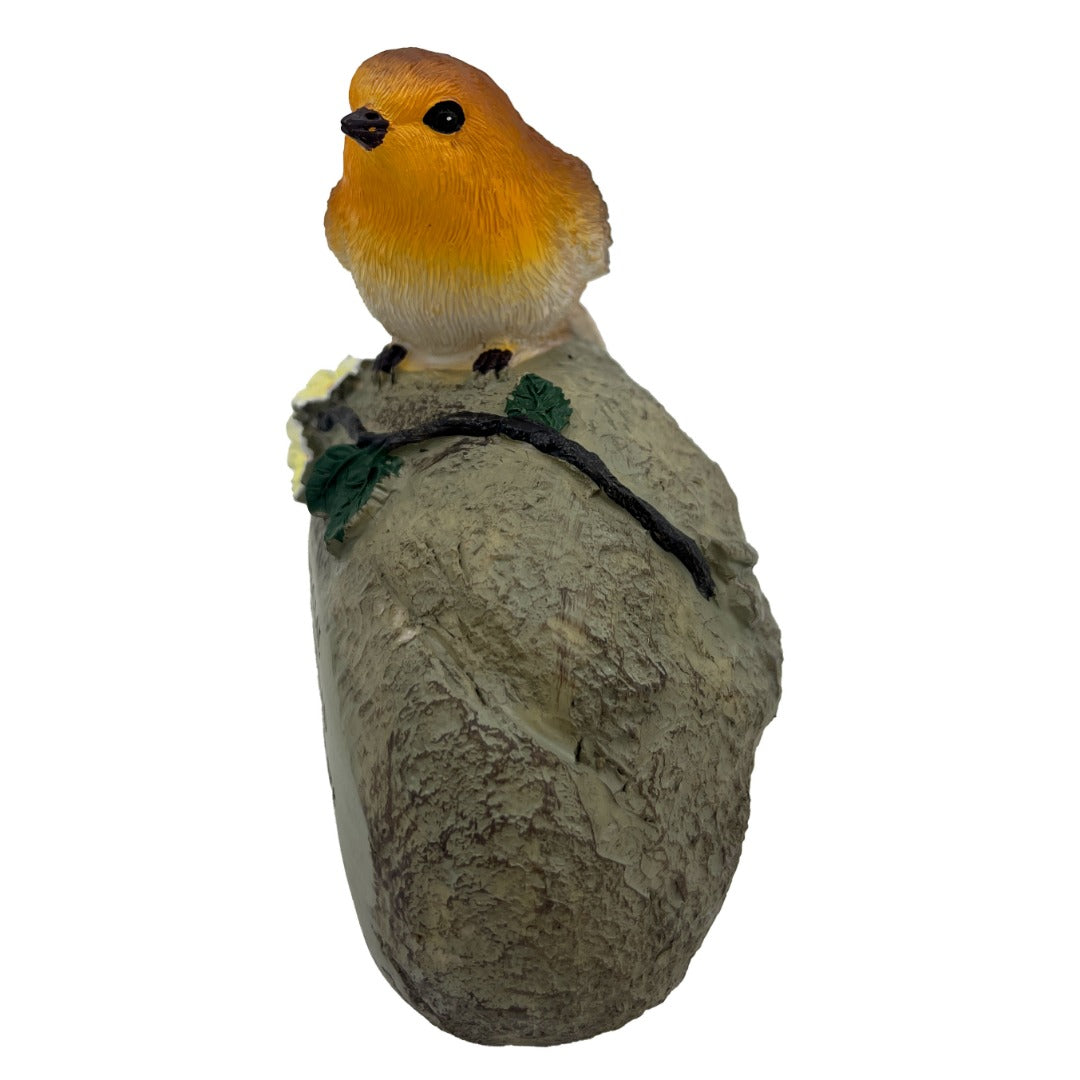 Special Dad Graveside Memorial Robin Bird Resin Stone Grave Plaque Ornament Decoration Sadly Missed