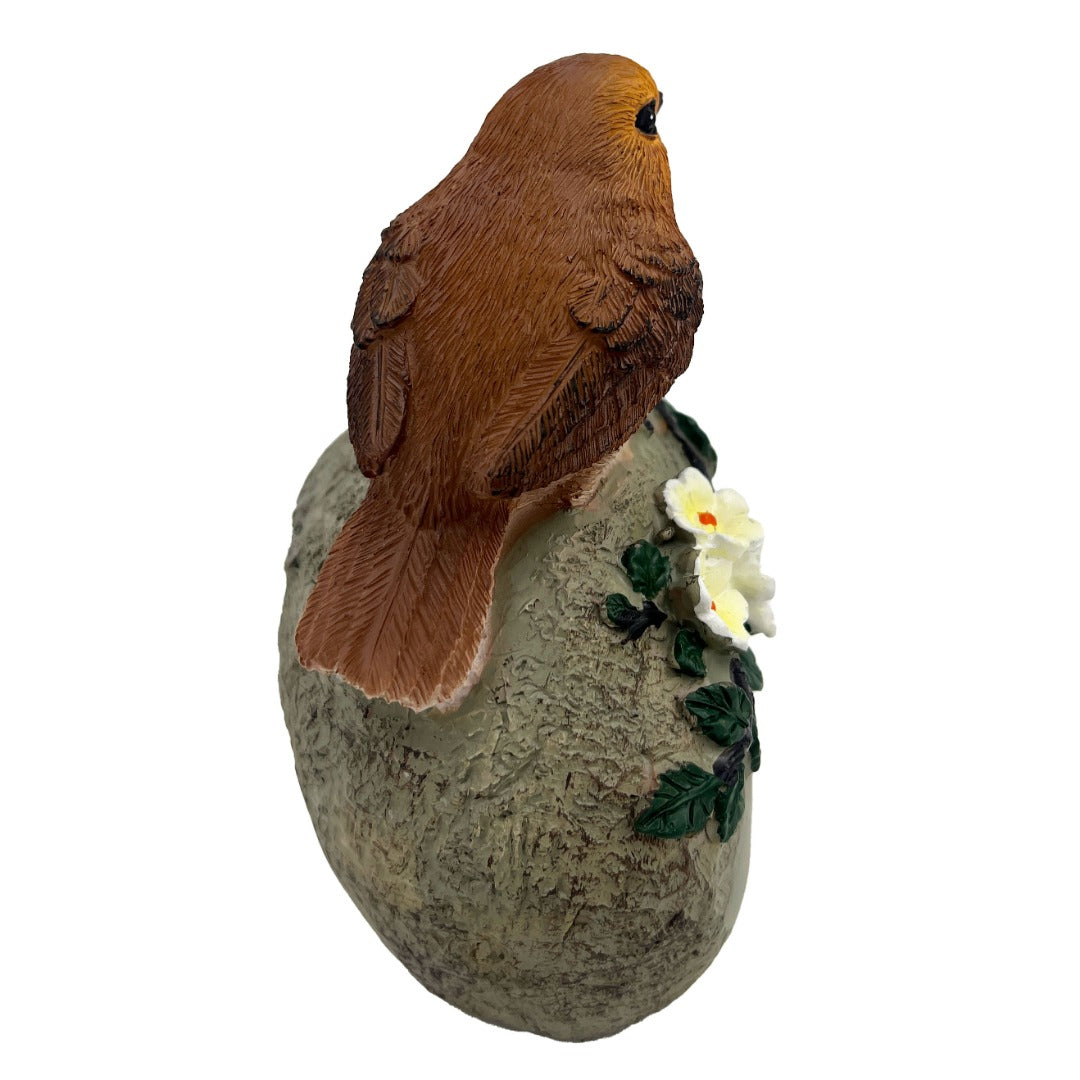 Special Dad Graveside Memorial Robin Bird Resin Stone Grave Plaque Ornament Decoration Sadly Missed