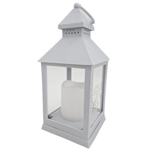 Load image into Gallery viewer, Mum Memorial LED Lantern In Loving Memory Grey Graveside Grave Light with Candle Timer