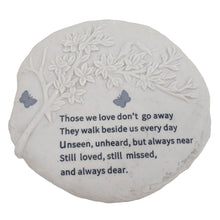 Load image into Gallery viewer, Memorial Graveside Stepping Stone Floral Tree Butterfly Garden Grave Plaque Ornament Tribute