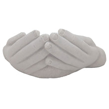 Load image into Gallery viewer, God Has You in His Keeping Memorial Hands Holding Heart Graveside or Garden Remembrance Ornament Plaque