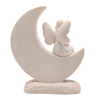 Daughter Memorial Fairy Moon Ornament Graveside Grave Tribute Dance Among Stars Plaque