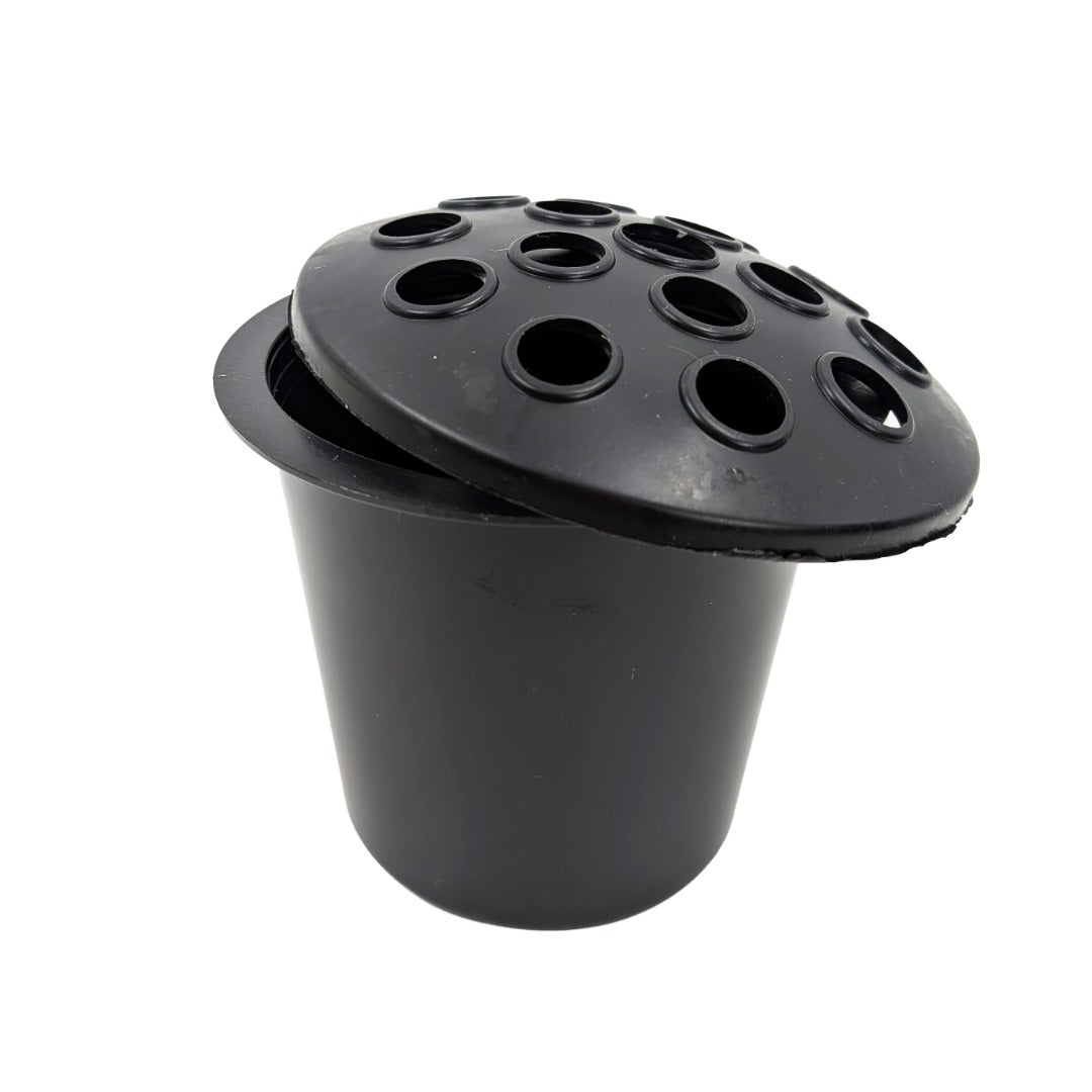 Special Brother Small Memorial Grave Vase with Rose Graveside Flower Pot