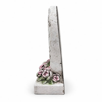 Special Mum Memorial Heart Plaque Cement Grave Ornament