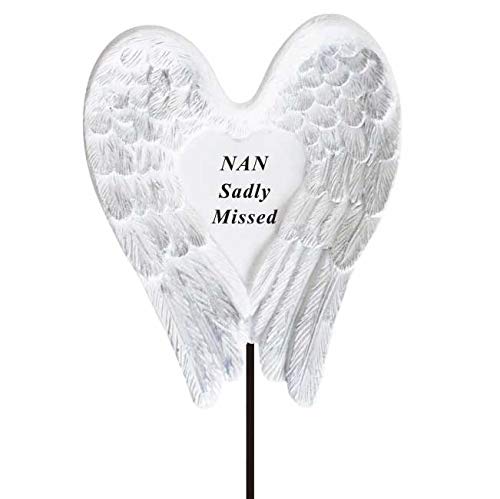 Nan memorial tribute stick for the graveside