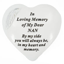 Load image into Gallery viewer, Special Nan Graveside Memorial Feather Grave Plaque