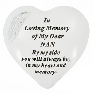 Special Nan Graveside Memorial Feather Grave Plaque