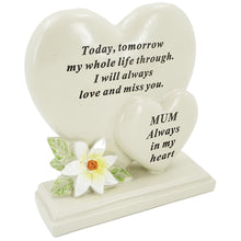 Load image into Gallery viewer, Special Mum Double Heart Plaque