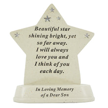 Load image into Gallery viewer, Special Son Shining Star Plaque