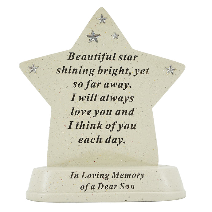 Special Son Shining Star Plaque