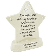 Load image into Gallery viewer, Special Son Shining Star Plaque