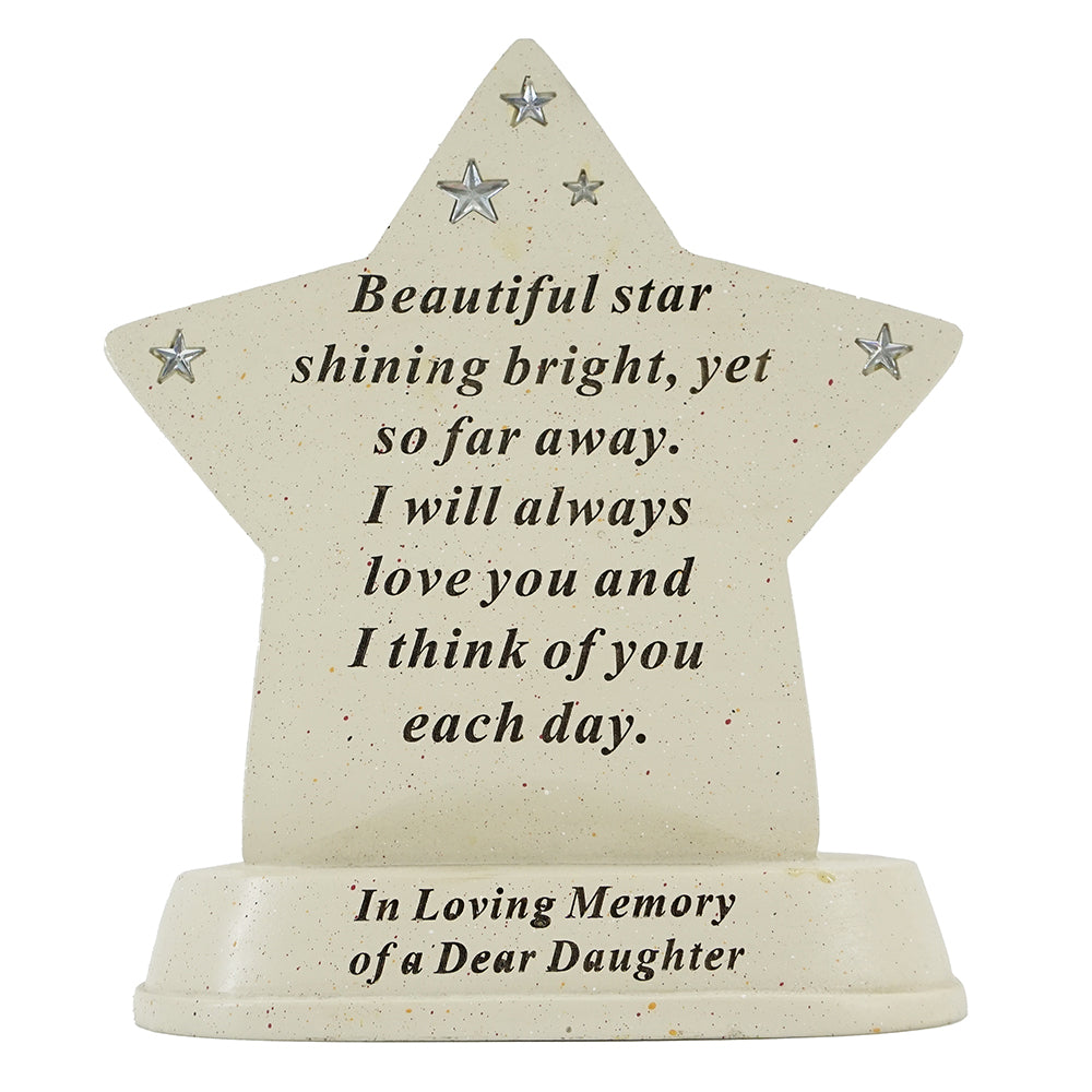 Special Daughter Shining Star Plaque