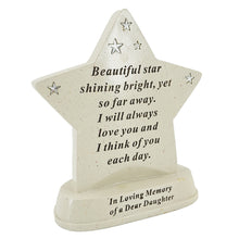 Load image into Gallery viewer, Special Daughter Shining Star Plaque