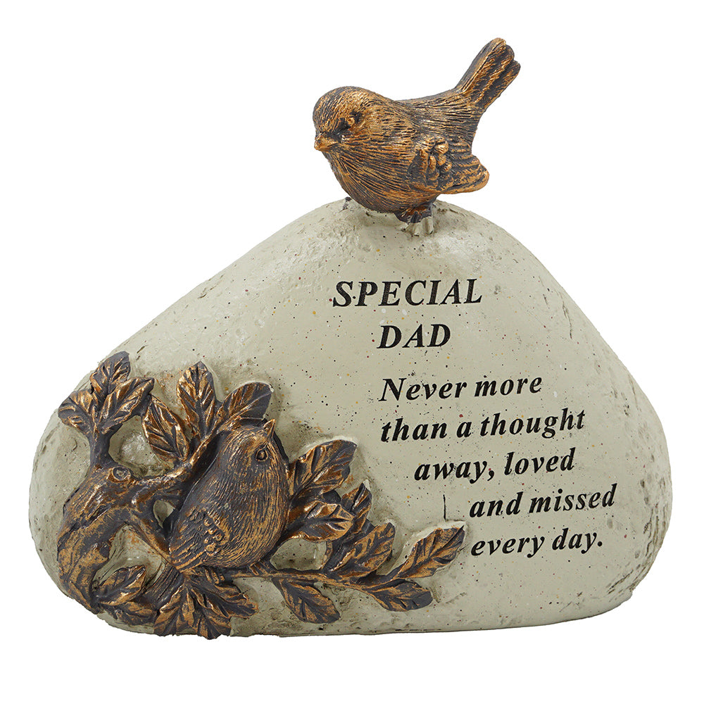 Special Dad Robin Bird Memorial Graveside Stone
