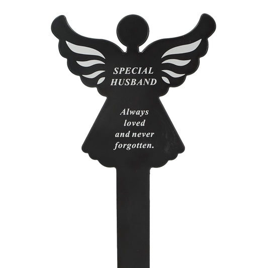 Special Husband Memorial Remembrance Grave Angel Ground Stake