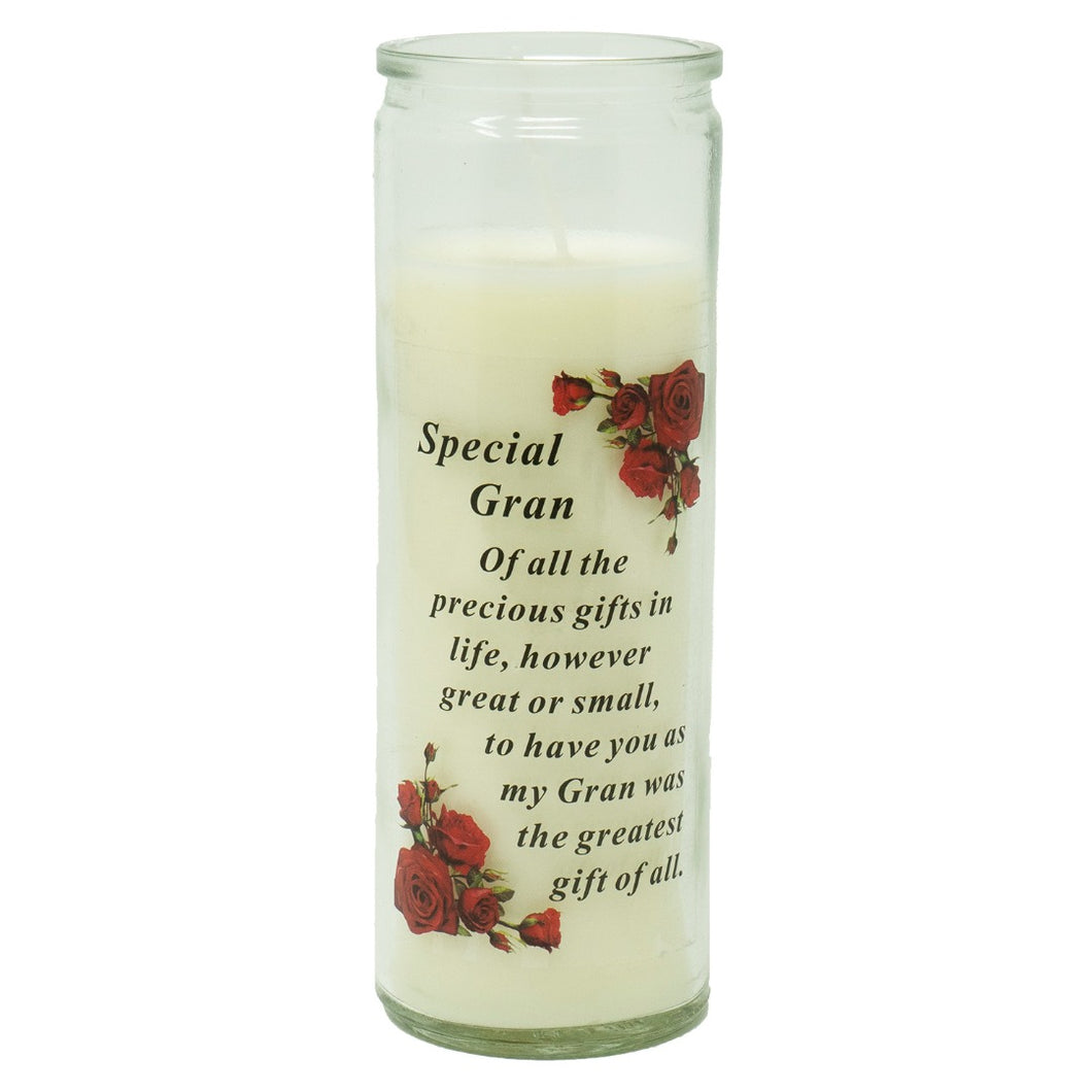 Special Gran Memorial Candle