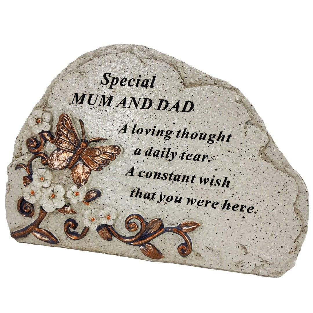 Mum and best sale dad memorial