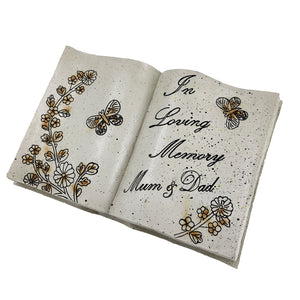 In Loving Memory Mum and Dad Memorial Graveside Book