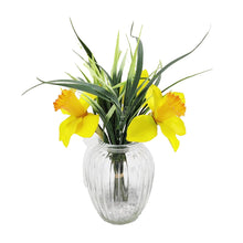 Load image into Gallery viewer, Yellow Daffodil Grass Bud Artificial Flower Arrangement