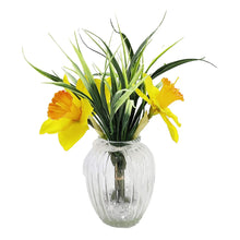 Load image into Gallery viewer, Yellow Daffodil Grass Bud Artificial Flower Arrangement