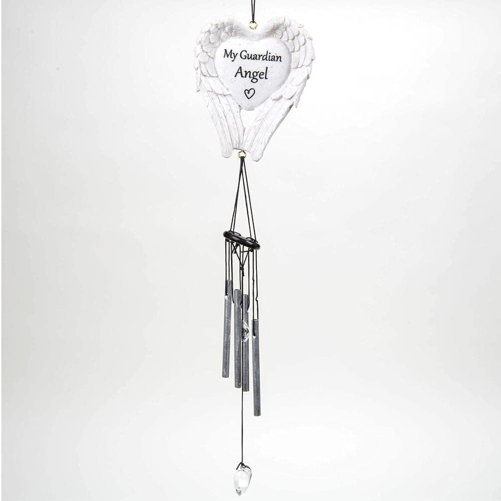 My Guardian Angel Wings Graveside Memorial Wind Chime