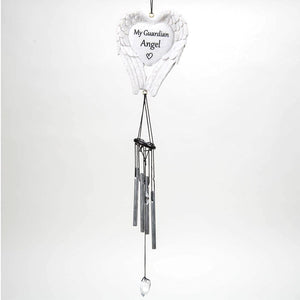 My Guardian Angel Wings Graveside Memorial Wind Chime