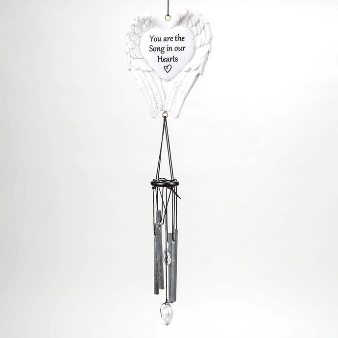 Someone Special Guardian Angel Wings Graveside Memorial Wind Chime