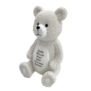 Special Son Baby Boy Teddy Bear Memorial Graveside Ornament