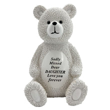 Load image into Gallery viewer, Special Daughter Baby Girl Teddy Bear Memorial Graveside Ornament