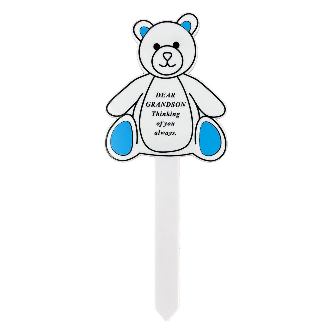 Special Grandson Memorial Baby Child Remembrance Grave Ground Stake