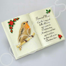 Load image into Gallery viewer, Special Mum Christmas Robin Memorial Book