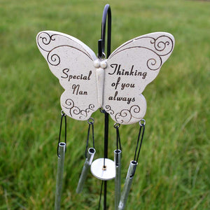 Special Nan Thinking Of You Always Butterfly Wind Chime