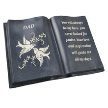 Load image into Gallery viewer, Special Dad Love &amp; Peace Dove Memorial Book