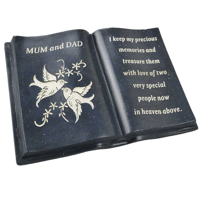 Special Mum & Dad Love & Peace Dove Memorial Book