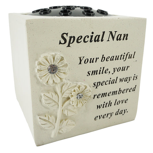 Special Nan Diamante Flower Vase