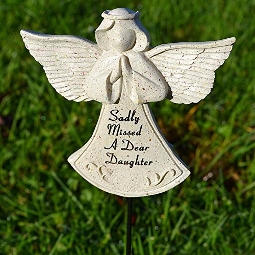 Sadly Missed Daughter Guardian Angel Memorial Remembrance Stick